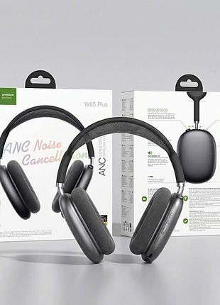 Бездротові навушники hoco pro max w65 plus anc (чорний)
