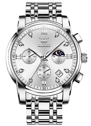 Часы наручные olevs 2858 white natural