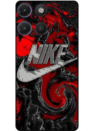 Чохол силіконовий бампер для motorola moto g17 з картинкою nike найк