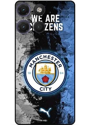 Чехол силиконовый бампер для motorola moto g17 манчестер сити manchester city