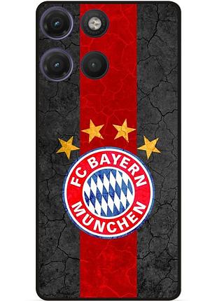 Чехол силиконовый бампер для motorola moto g17 с рисунком бавария мюнхен bayern
