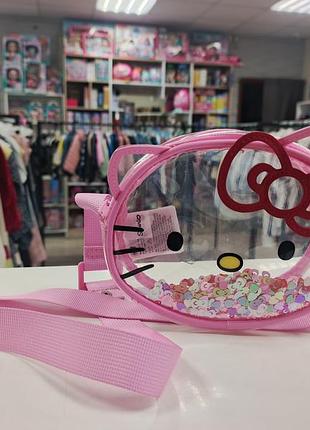 Детская сумка через плечо hello kitty,