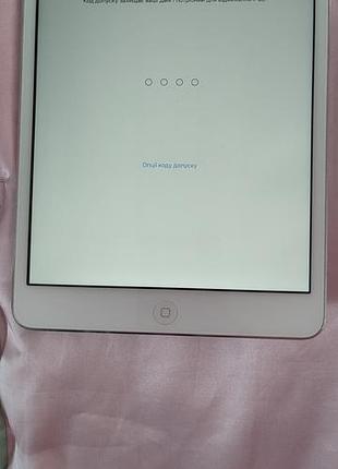 Планшет ipad mini белый 3