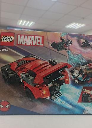 Конструктор lego marvel (майлз моралес против морбиуса) 2