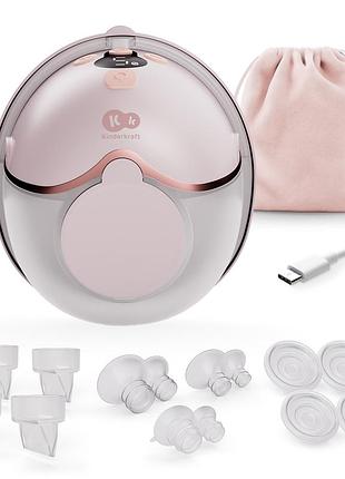 Электрический молокоотсос kinderkraft mamaflow pink (kemafl00pnk0000)