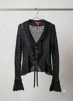 Ажурный кардиган-болеро xx by mexx (нидерланды), размер 44-46