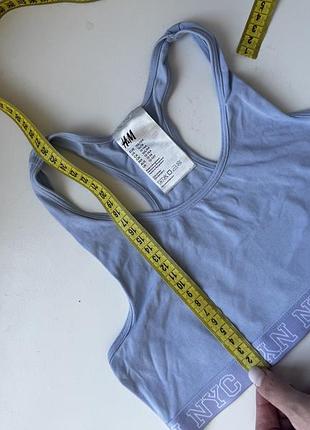 Коттоновый топ h&amp;m 3