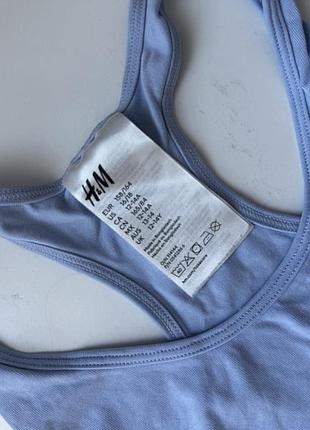 Коттоновый топ h&amp;m 4