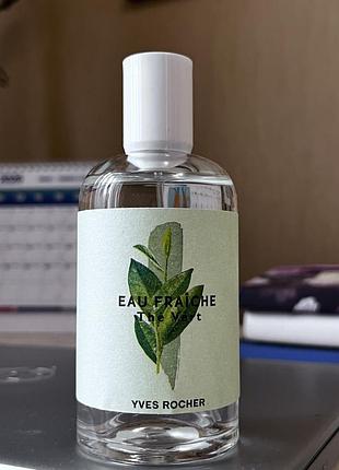 Туалетна вода від yves rocher зелений чай eau fraiche the vert