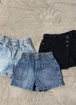 Шорти спідниця h&m zara 134