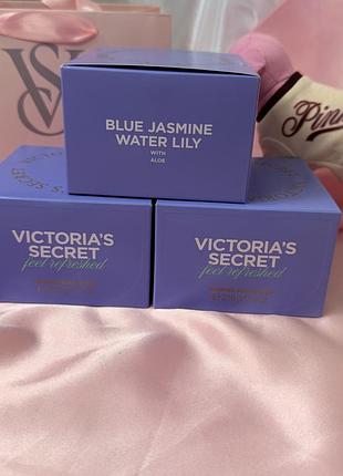 Скраб для тіла blue jasmine water lily victoria's secret whipped body scrub 216g