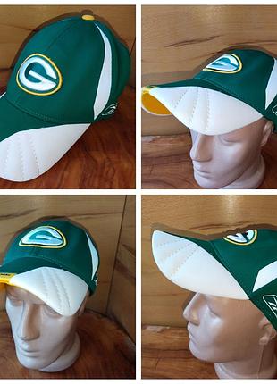 Бейсболка reebok green bay packers nfl, бейсболка reebok