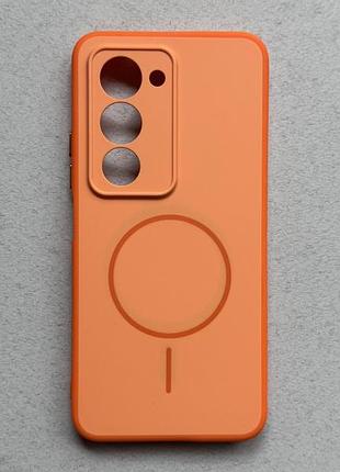 Xiaomi redmi 15 4g чохол proove softline orange з magnetic ring, помаранчевий, з магнітами та бездротовою зарядкою