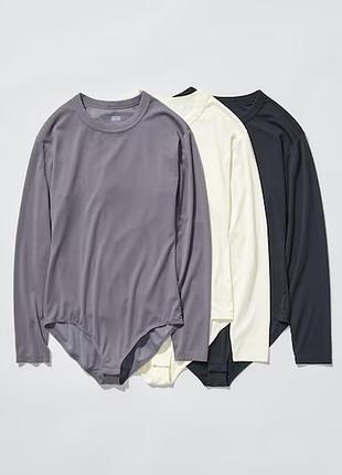 Боди airism (длинный рукав) uniqlo