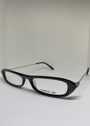 Окуляри оправа cerruti 1881 2000s frugal chic vogue crystal bayonetta office siren  made in france