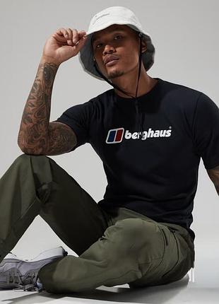 Чоловічі футболка berghaus men's big classic logo tee black
