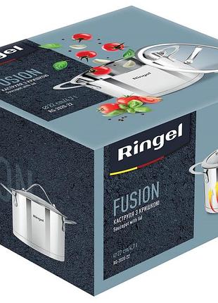 Каструля ringel fusion 22 см 4.7л нержавіюча сталь ㅤ ㅤ
