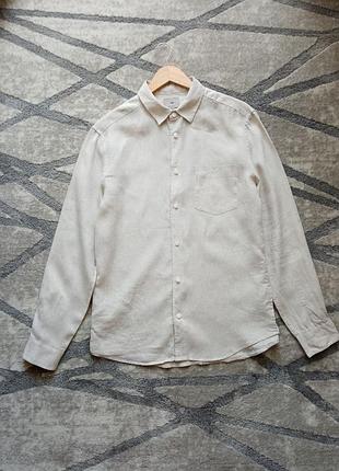 Сорочка h&amp;m розмір m льон