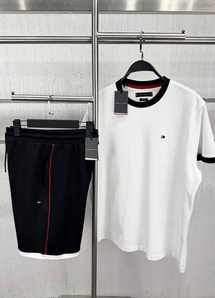 Чоловічий спортивний комплект tommy hilfiger premium якості, стильна та зручна модель