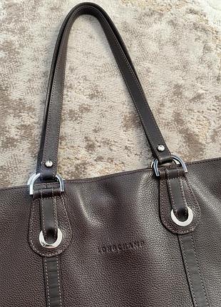 Longchamp оригінал шоколадний колір 4