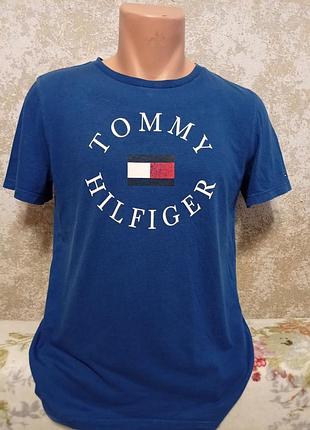 Мужская фирменная футболка от знаменитого бренда tommy hilfiger