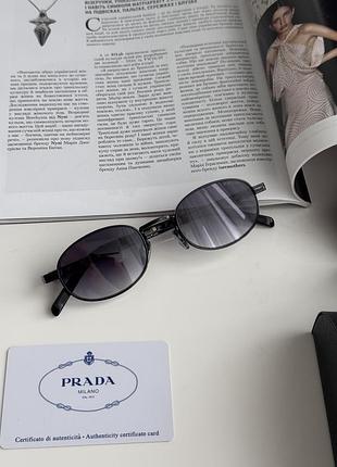 Очки prada black/black pr b53s zvn-02c 51/21/145