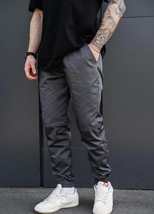 Мужские хлопковые брюки джогеры without 2026 gray 3xl xl