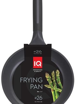 Сковорода iq be chef 26 см універсальна антипригарне покриття ㅤ ㅤ