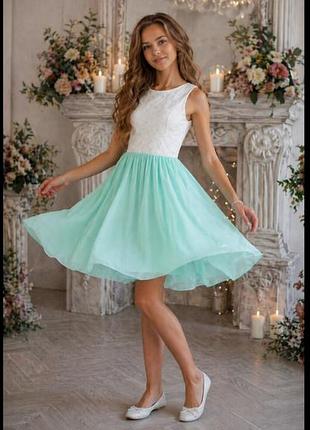Шикарное нарядное платье new look .mега выбор обуви и одежды!