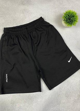 Чоловічі шорти nike nocta в чорному кольорі