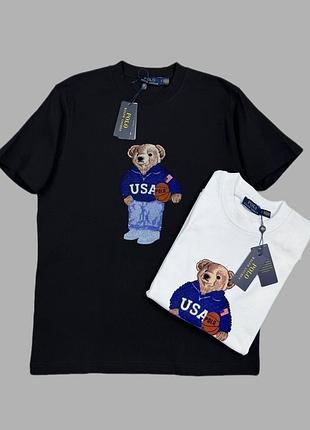 Чоловіча футболка polo ralph lauren premium якості, стильна та зручна модель