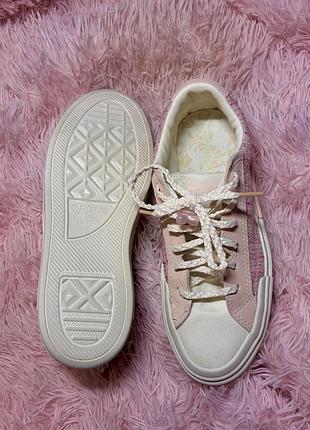 Кеди  converse ctas cruise ox a13854c pink peach blossom