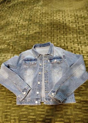 Курточка джинсовая унисекс men's style