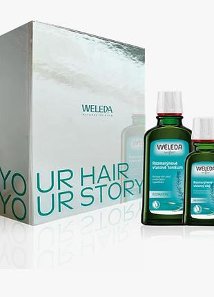 Лимитированный набор для волос weleda rosemary weleda розмарин