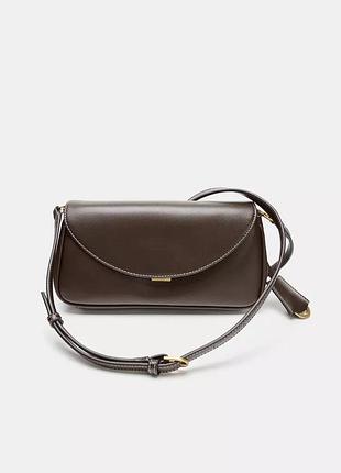 Сумка жіноча коричнева zara new
