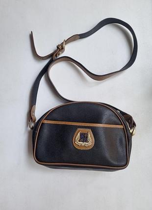 Шкіряна сумочка  lancel люкс кроссбоді. вінтажна сумка.