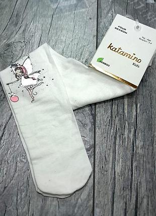 Капронові колготки на дівчинку katamino на 5-6 роки, 110-116 см