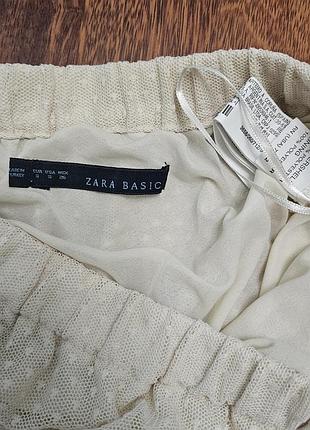 Юбка zara basic, размер s 3