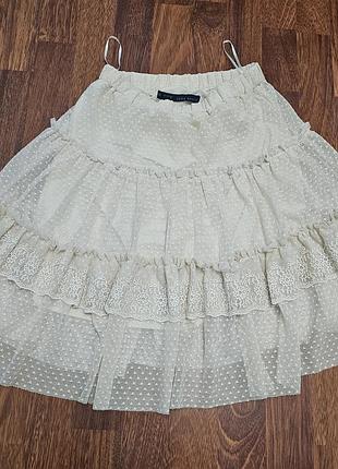 Юбка zara basic, размер s