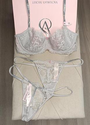 Комплект з камінчиками victoria's secret оригінал