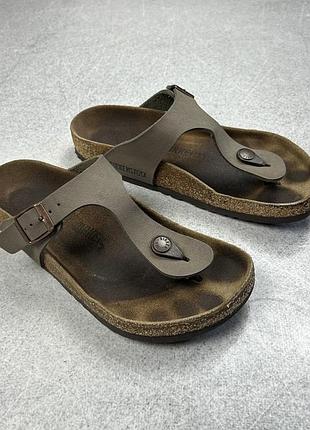 Birkenstock gizeh шльопанці ортопедичні через палець вʼєтнамки