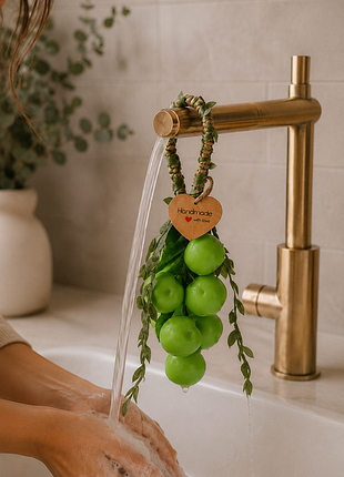 🍏🫧 мыло для крана «гроно яблок» 🫧🍏  свежее, яркое и невероятно реалистичное!