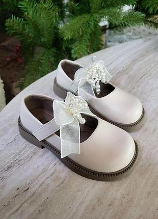 Туфельки для девочек,clibee,27-31р 28