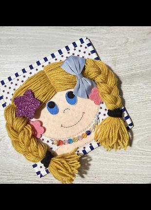 Розвиваюча книга з фетра