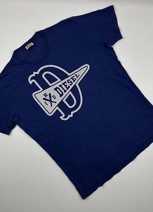 Чоловіча бавовняна футболка diesel розмір xl-xxl