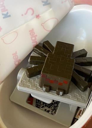 Фігурка kinder joy minecraft (кіндер джой майнкрафт) - павук, spider