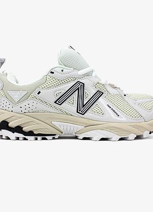 Бежевые кроссовки унисекс new balance 610 nimbus cloud white х нью беланс 41