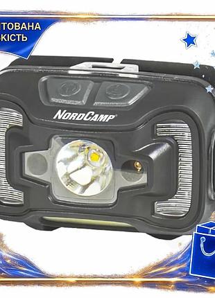 Dm фонарь налобный nord спецификация 2.2 camp 330lm 5w led с сенсором белый красный для туризма освеще spe|lz