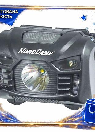 Dm ліхтар налобний nord специфікація 2.2 camp 100lm 3w led з сенсором білий червоний для туризму та ак spe|lz