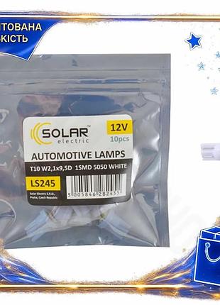 Dm автолампа led 12v спецификация 2.2 t10 1smd 5050 белая для замены штатного освещения в авто светоди spe|lz